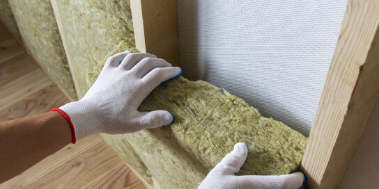 Aislamiento térmico con lana de roca